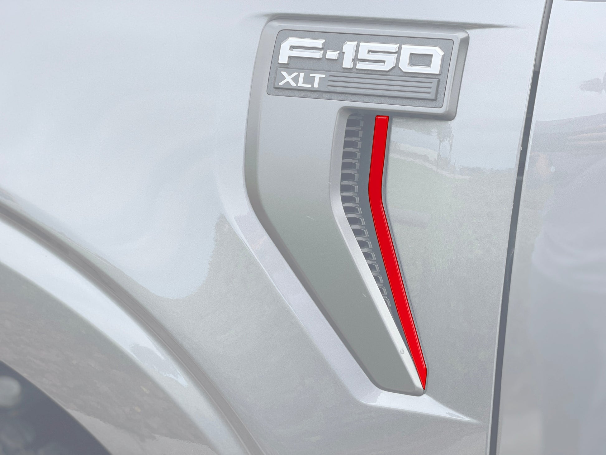 Fender Vent Strip Accent Trim Fits 2021-2026 Ford F-150 by Tufskinz.com