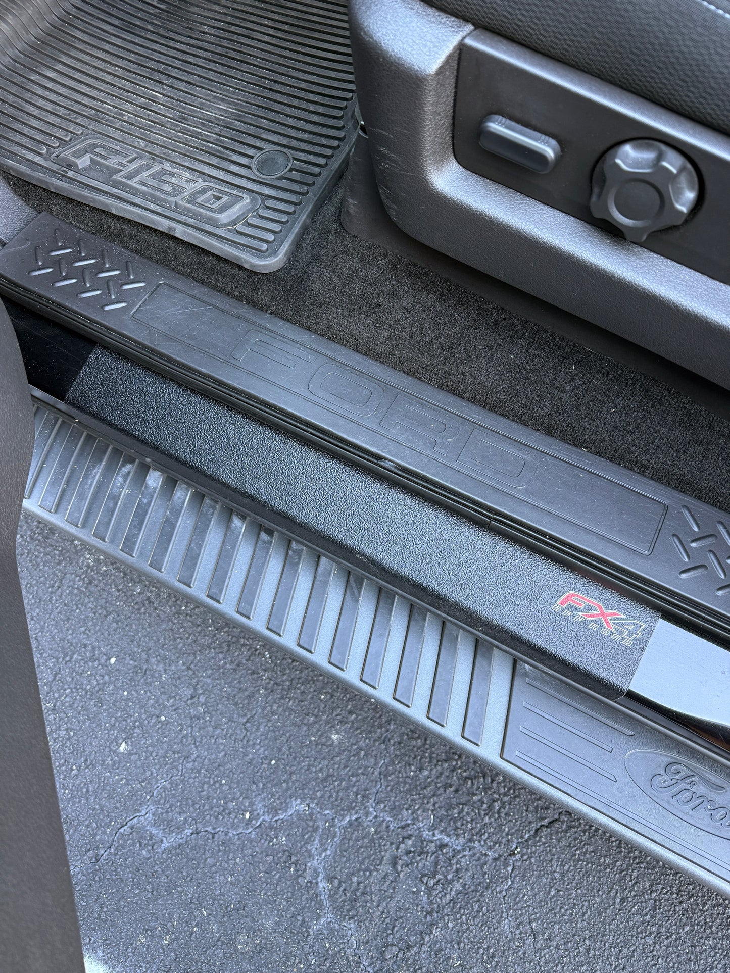 F-150 Door Sills Accent Trim Fits 2009-2014 Ford F-150 by Tufskinz.com