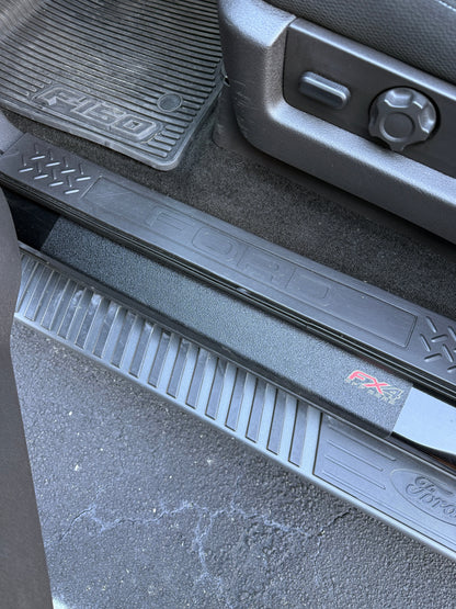 F-150 Door Sills Accent Trim Fits 2009-2014 Ford F-150 by Tufskinz.com