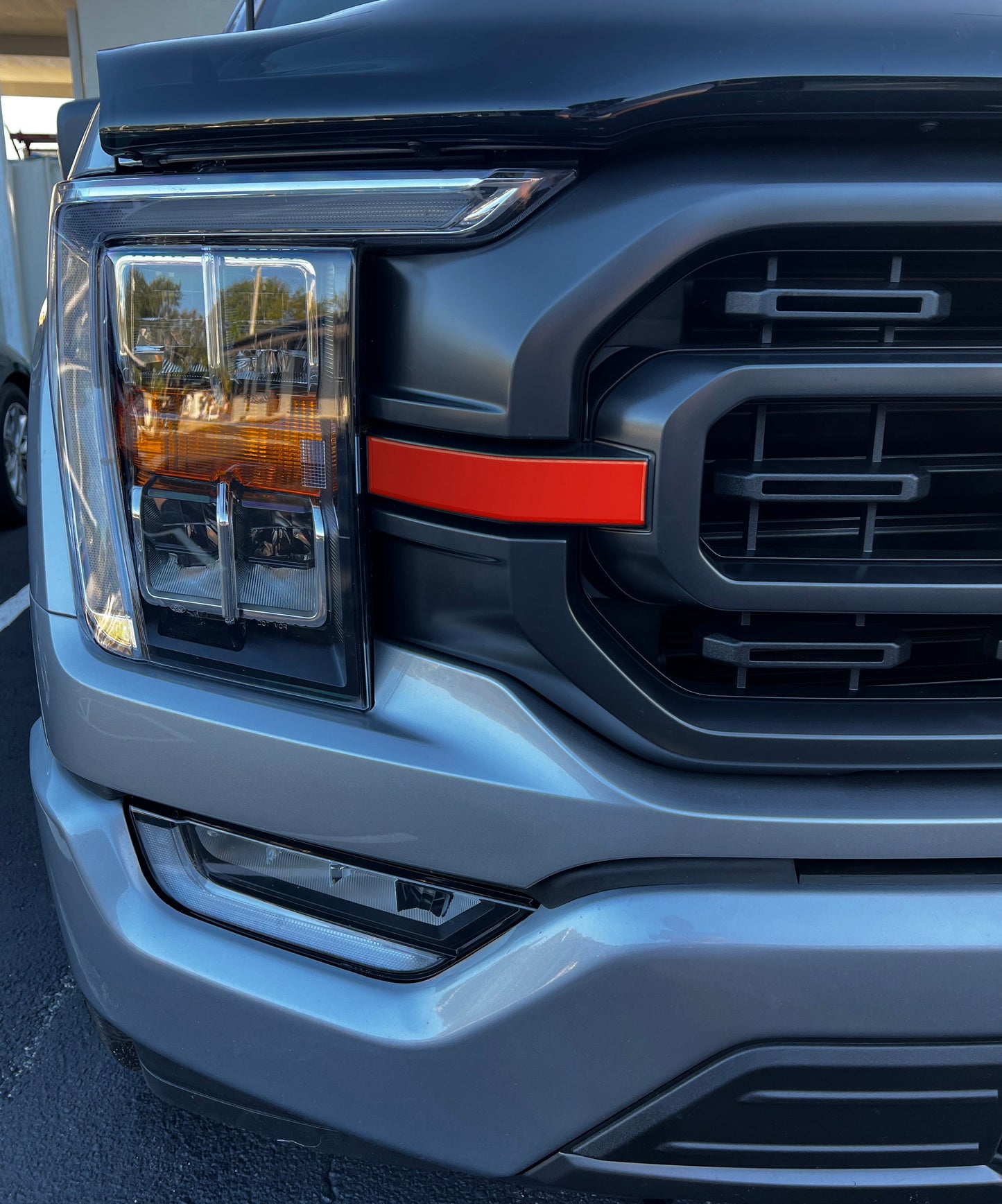 Grille Accent Trim Fits 2021-2023 Ford F-150 by Tufskinz.com
