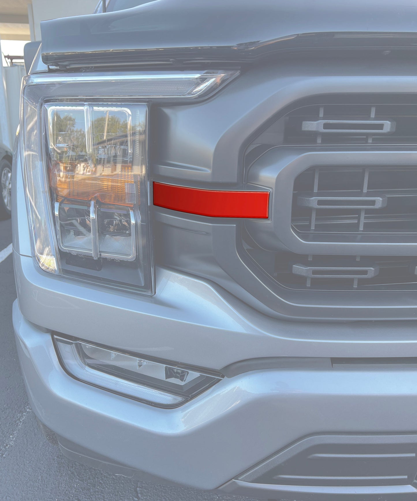 Grille Accent Trim Fits 2021-2023 Ford F-150 by Tufskinz.com
