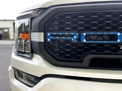 Grille Letter Inserts Fits 2015-2018, 2019-2020, 2021-2022 Ford F-150 by Tufskinz.com