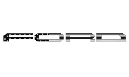 Raptor Tailgate Letter Overlays Fits 2021-2026 Ford F-150 Raptor by Tufskinz.com