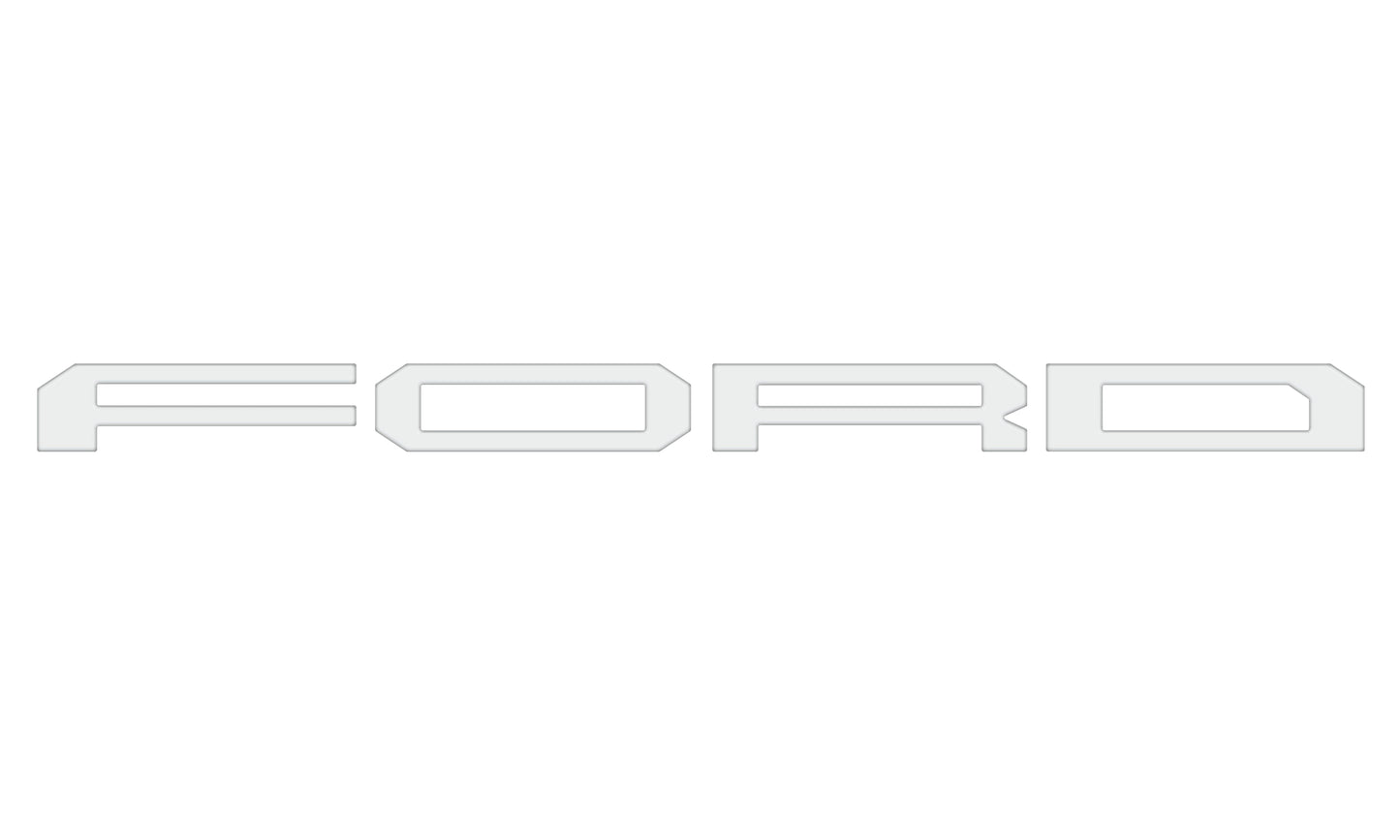 Raptor Tailgate Letter Overlays Fits 2021-2026 Ford F-150 Raptor by Tufskinz.com