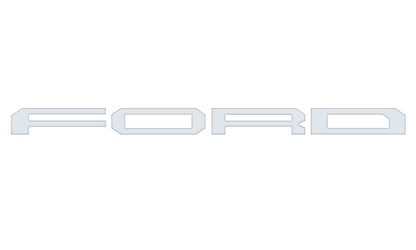 Raptor Tailgate Letter Overlays Fits 2021-2026 Ford F-150 Raptor by Tufskinz.com