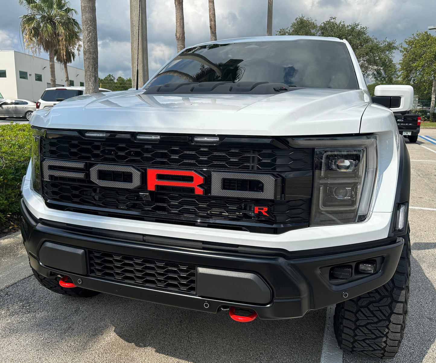 Raptor Front Grille Letters Fits 2021-2026 Ford F-150 Raptor by Tufskinz.com