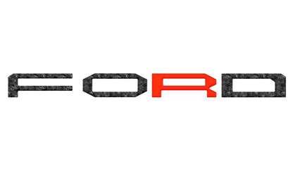 Raptor Front Grille Letters Fits 2021-2026 Ford F-150 Raptor by Tufskinz.com