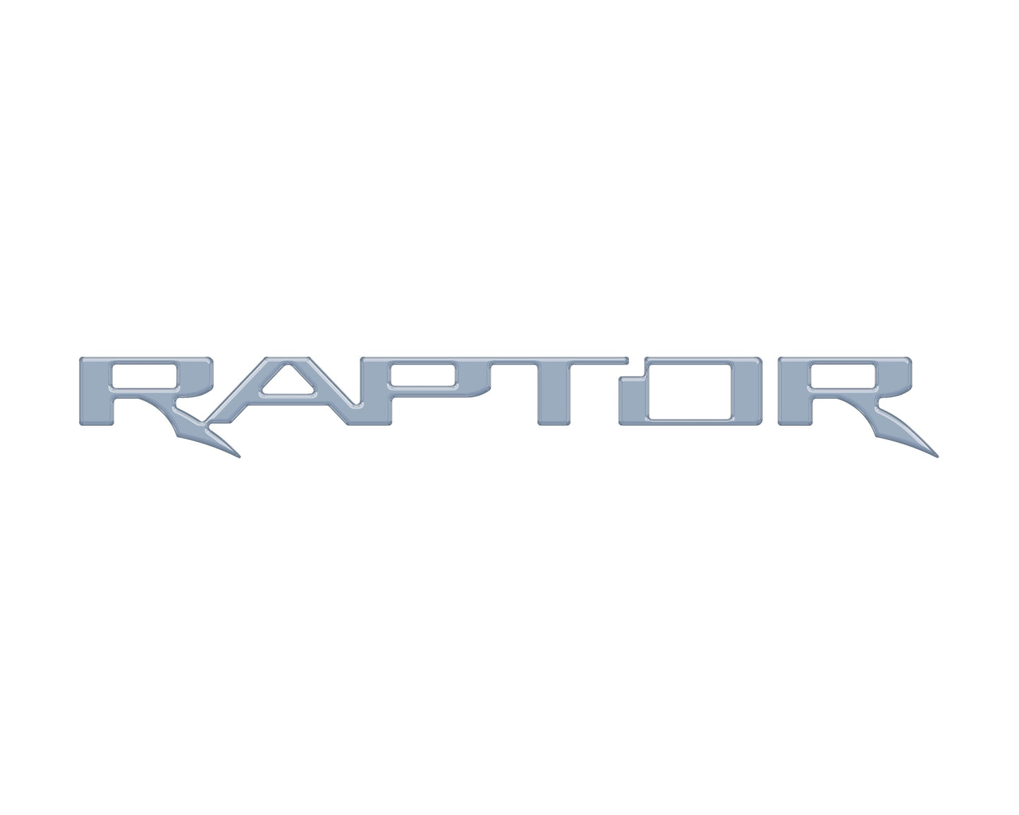 Raptor Tailgate Emblem Inserts Fits 2017-2026 Ford F-150 Raptor by Tufskinz.com
