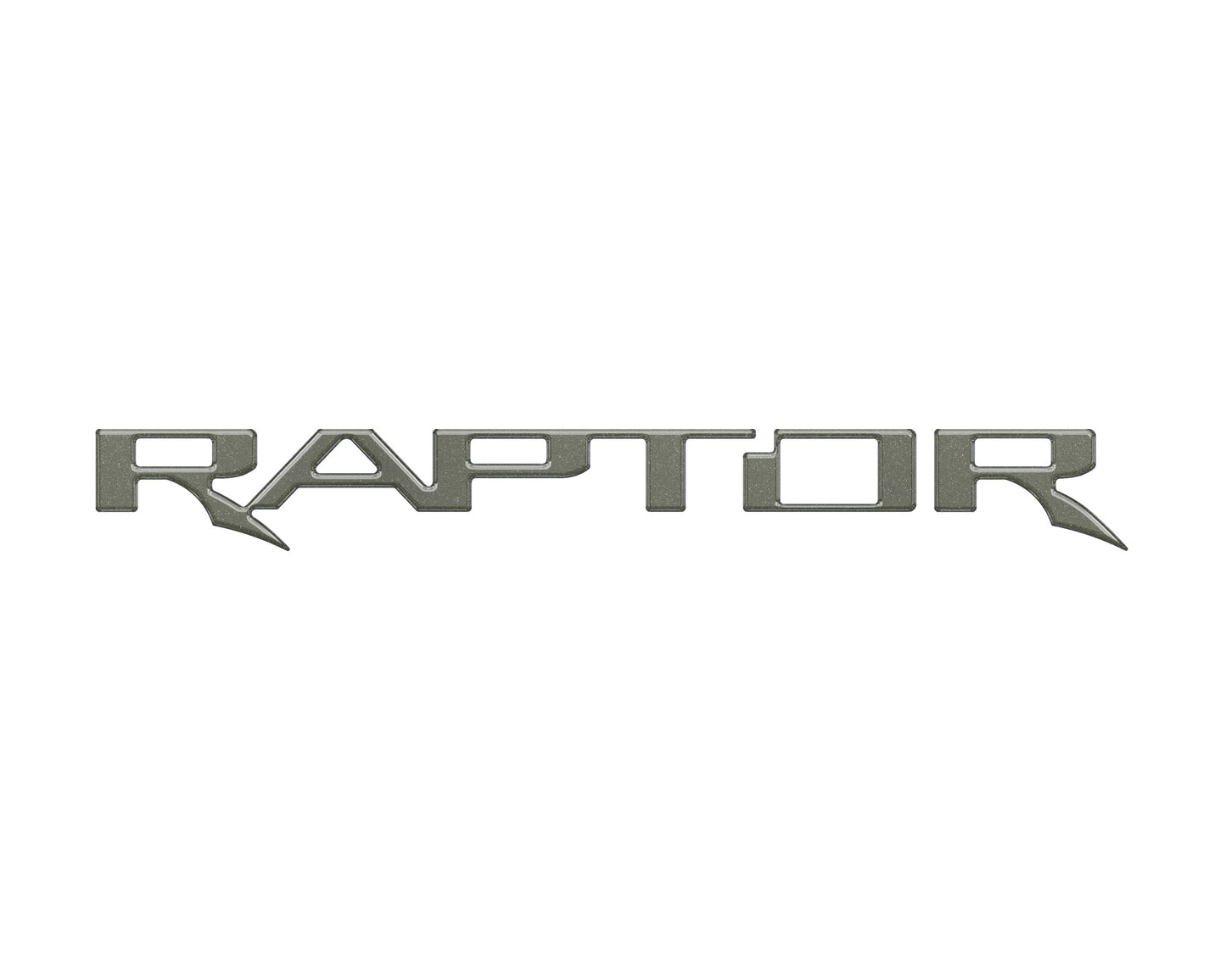 Raptor Tailgate Emblem Inserts Fits 2017-2026 Ford F-150 Raptor by Tufskinz.com