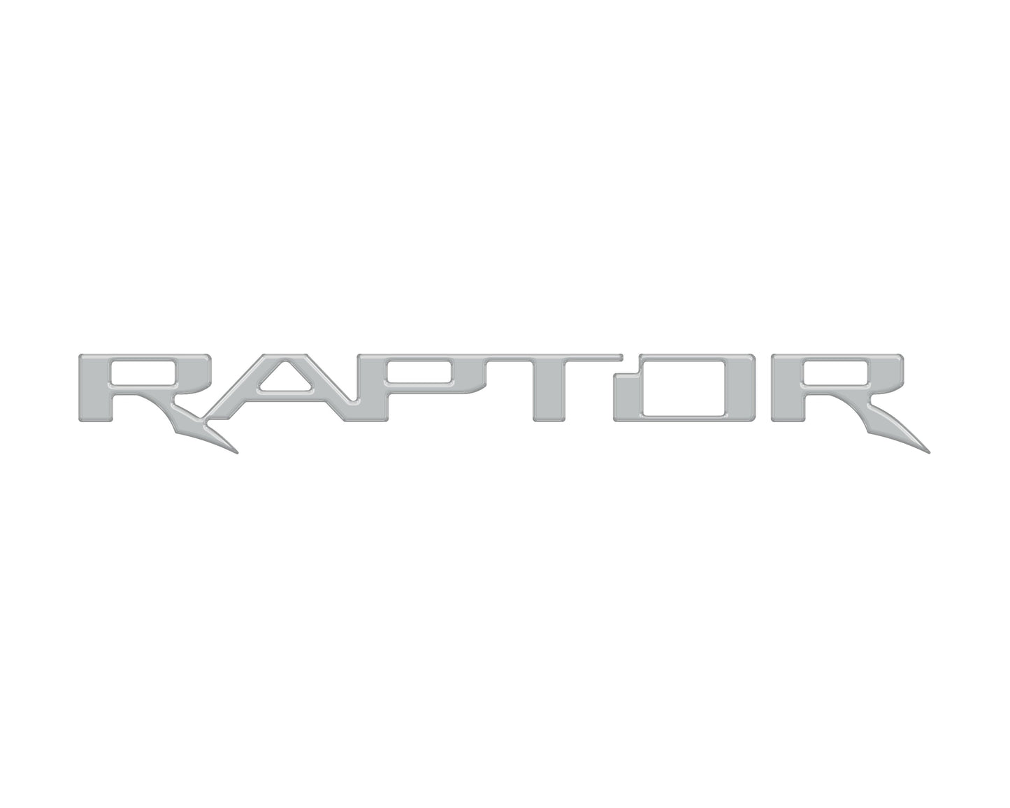 Raptor Tailgate Emblem Inserts Fits 2017-2026 Ford F-150 Raptor by Tufskinz.com