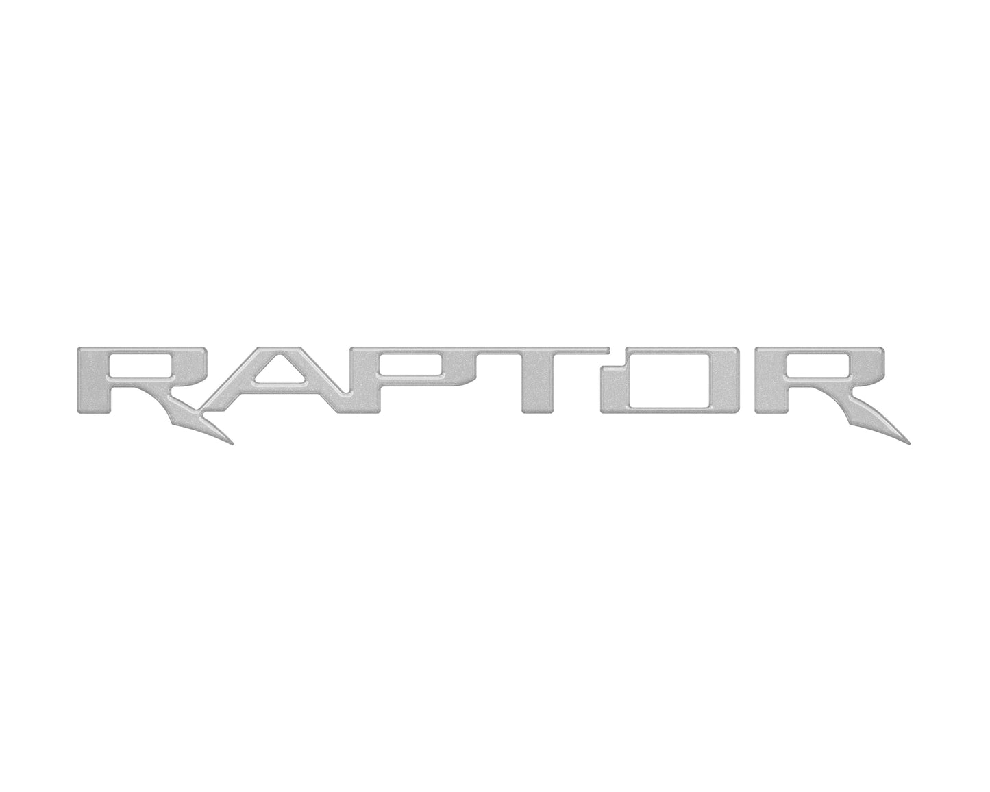 Raptor Tailgate Emblem Inserts Fits 2017-2026 Ford F-150 Raptor by Tufskinz.com