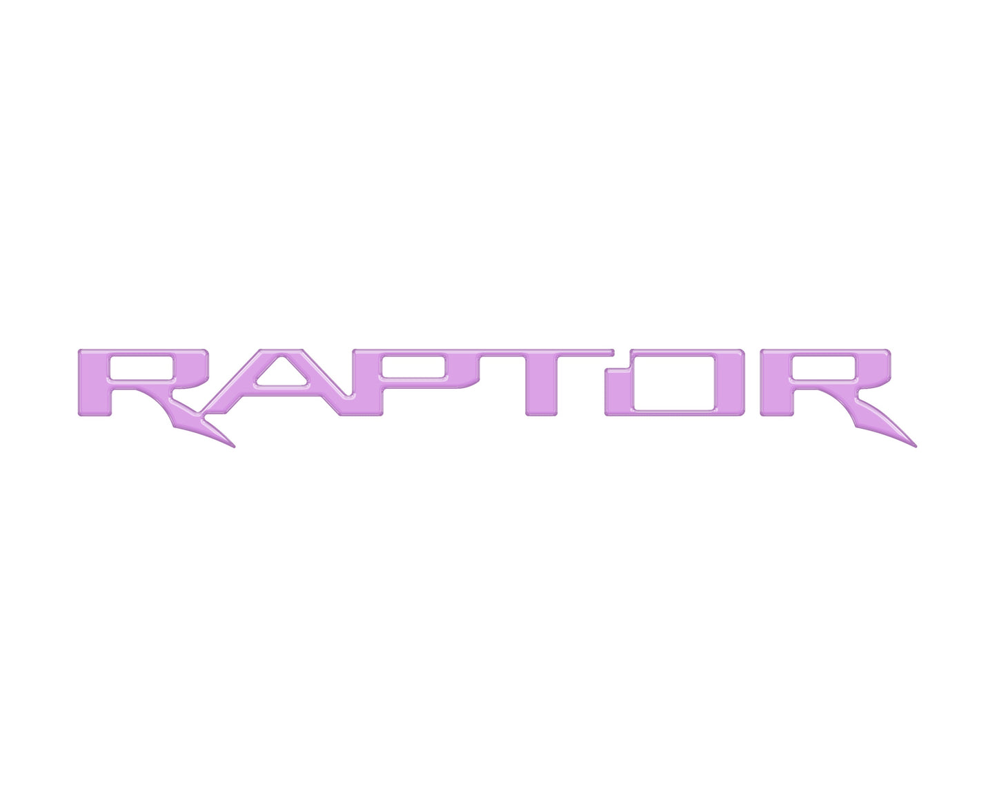 Raptor Tailgate Emblem Inserts Fits 2017-2026 Ford F-150 Raptor by Tufskinz.com