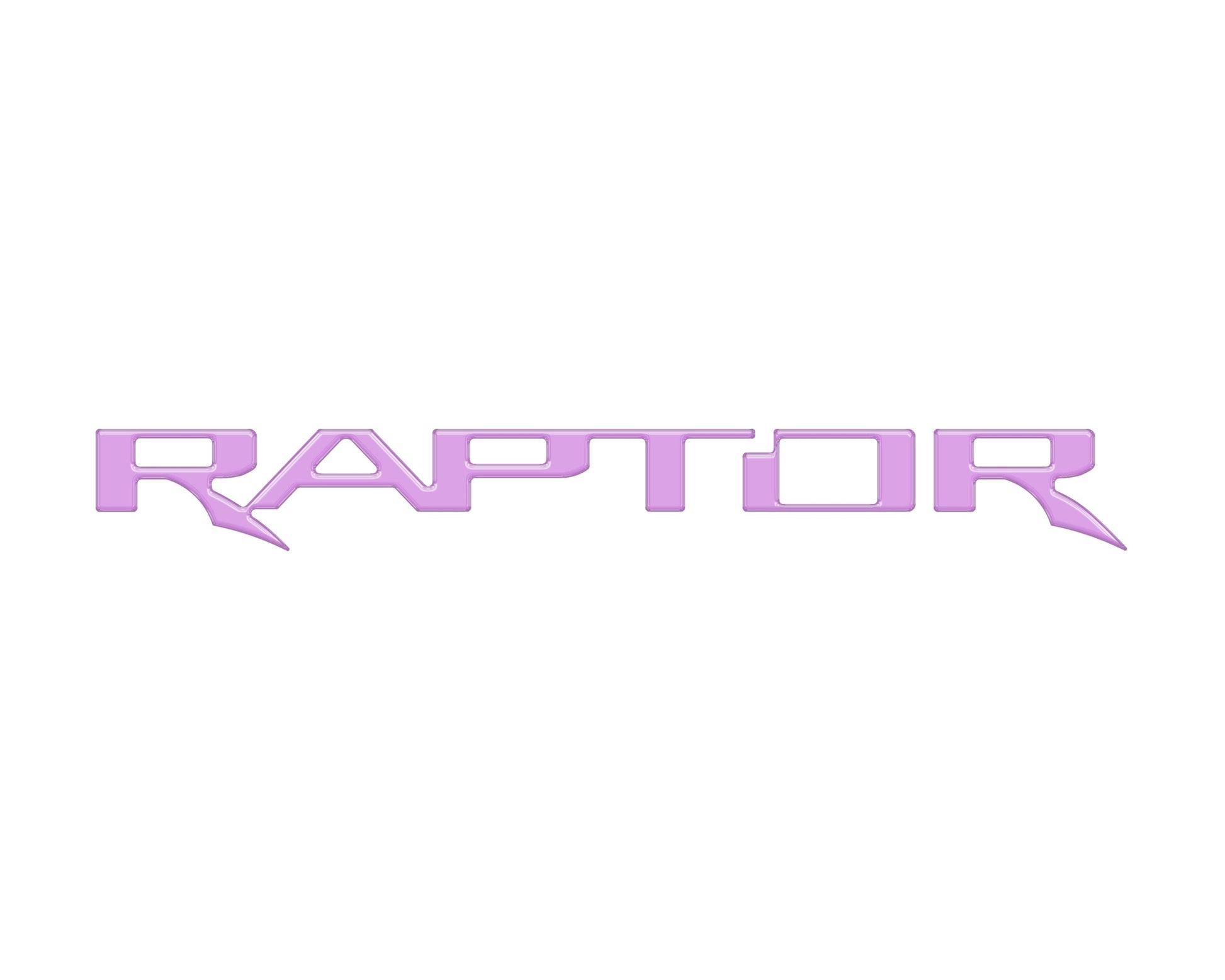 Raptor Tailgate Emblem Inserts Fits 2017-2026 Ford F-150 Raptor by Tufskinz.com