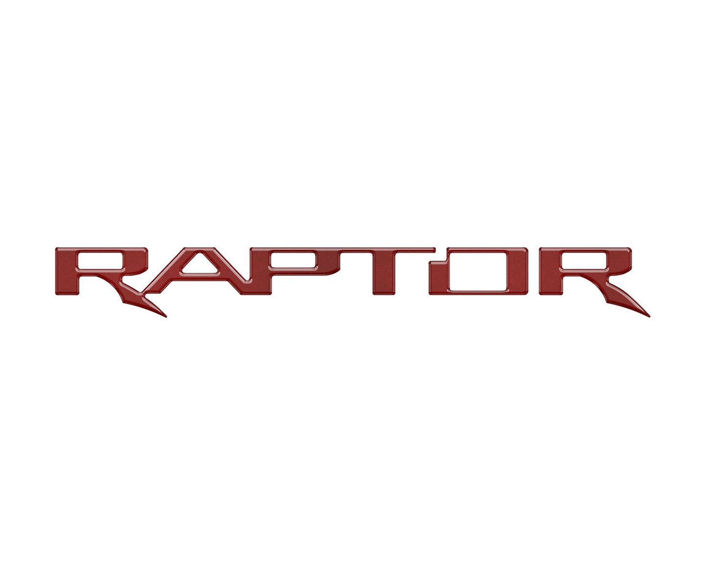 Raptor Tailgate Emblem Inserts Fits 2017-2026 Ford F-150 Raptor by Tufskinz.com