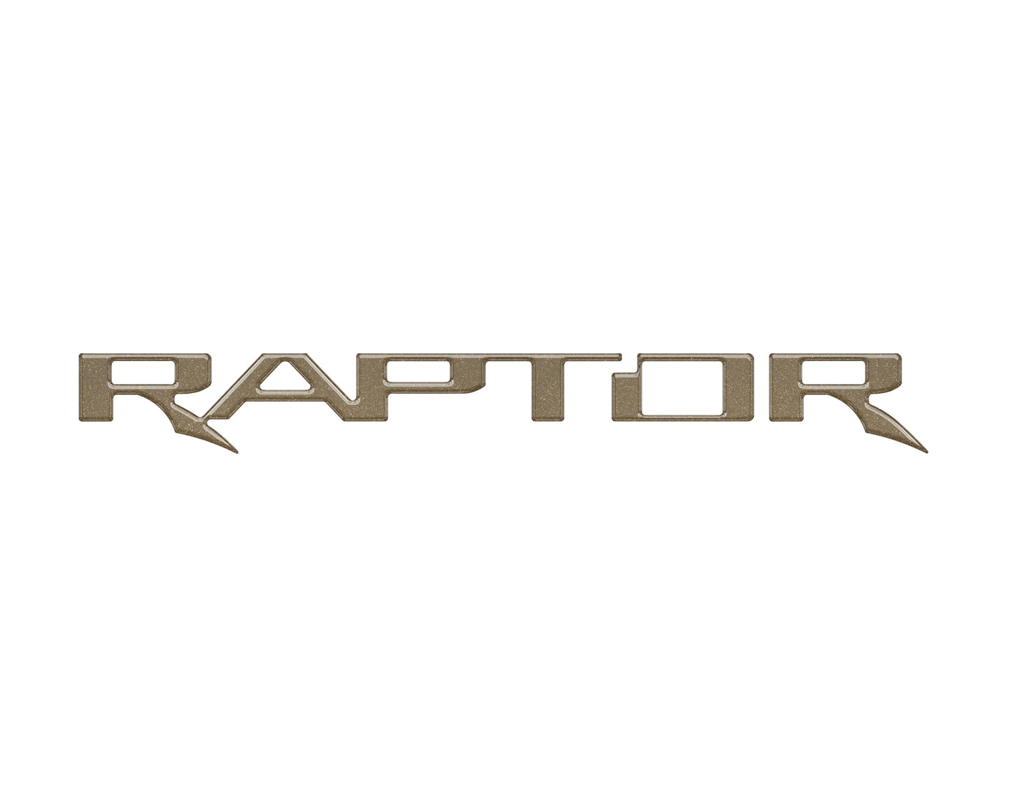 Raptor Tailgate Emblem Inserts Fits 2017-2026 Ford F-150 Raptor by Tufskinz.com