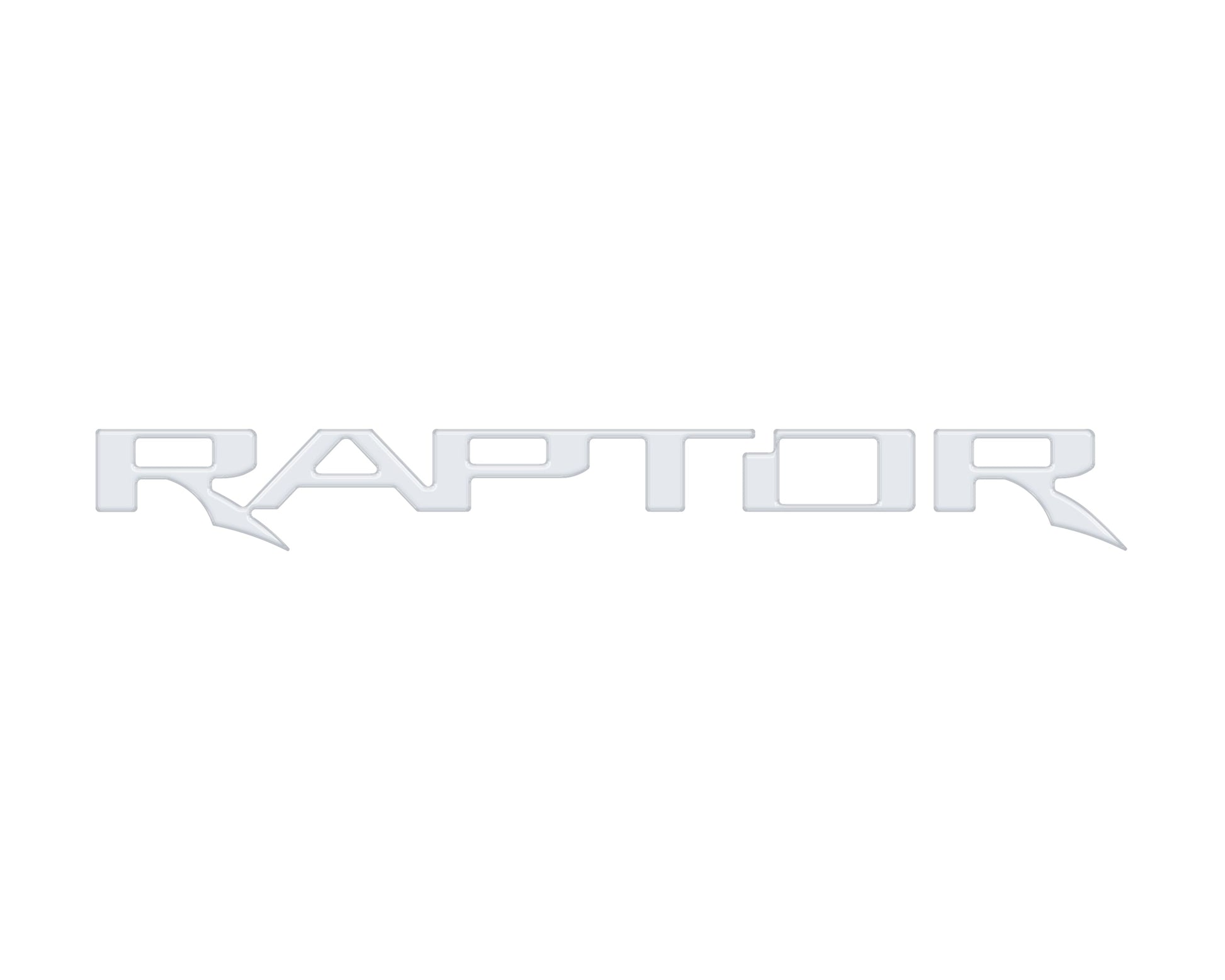 Raptor Tailgate Emblem Inserts Fits 2017-2026 Ford F-150 Raptor by Tufskinz.com