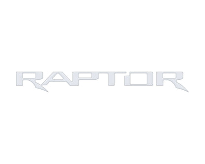 Raptor Tailgate Emblem Inserts Fits 2017-2026 Ford F-150 Raptor by Tufskinz.com