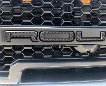 Grille Letter Inserts Fits 2015-2018, 2019-2020, 2021-2022 Ford F-150 by Tufskinz.com