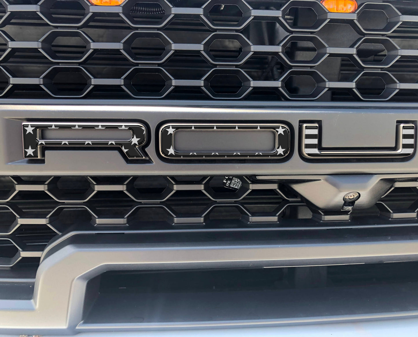 Grille Letter Inserts Fits 2015-2018, 2019-2020, 2021-2022 Ford F-150 by Tufskinz.com