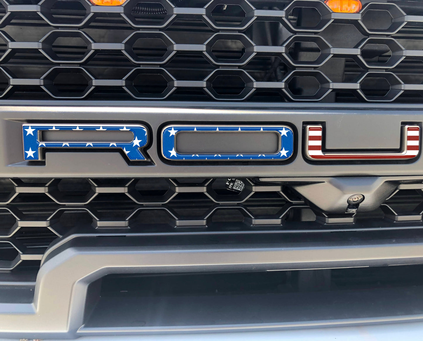 Grille Letter Inserts Fits 2015-2018, 2019-2020, 2021-2022 Ford F-150 by Tufskinz.com