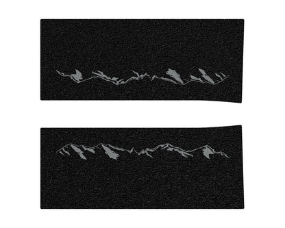 Textured Door Sill Overlays Fits 2015-2023 Ford Edge by Tufskinz.com