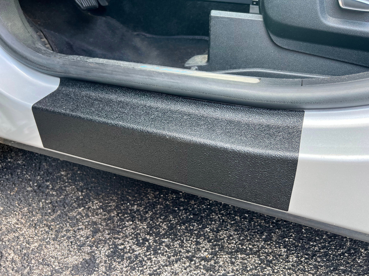Textured Door Sill Overlays Fits 2015-2023 Ford Edge by Tufskinz.com