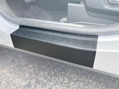 Textured Door Sill Overlays Fits 2015-2023 Ford Edge by Tufskinz.com