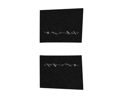 Textured Door Sill Overlays Fits 2015-2023 Ford Edge by Tufskinz.com