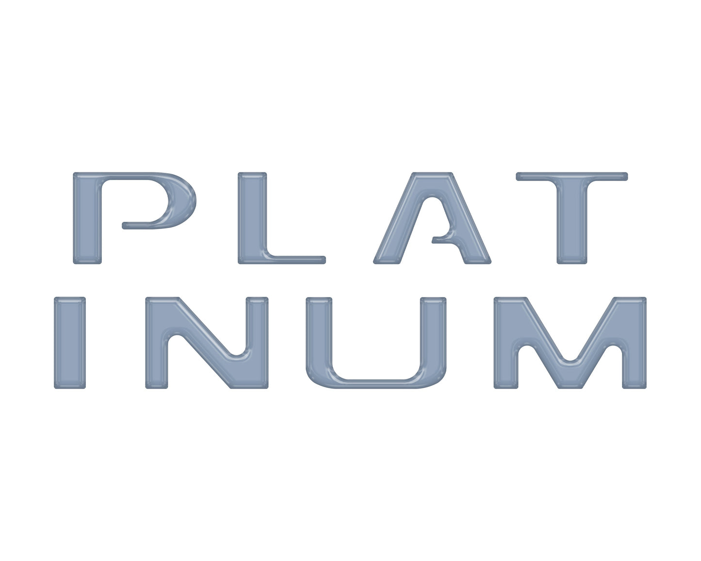 Platinum Tailgate Letter Inserts Fits 2021-2023 Ford F-150 by Tufskinz.com