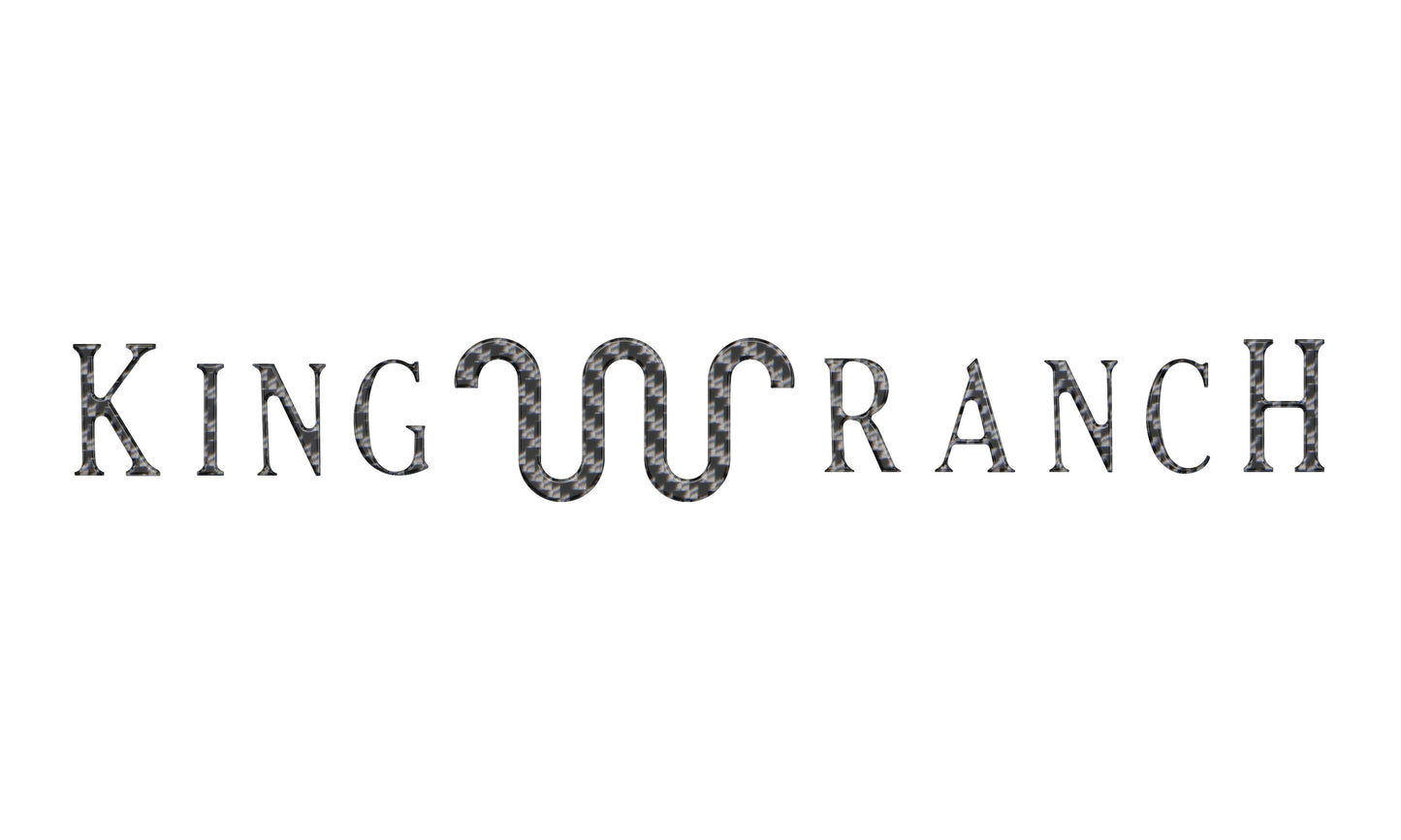 King Ranch Tailgate Letter Inserts Fits 2015-2017 Ford F-150 by Tufskinz.com