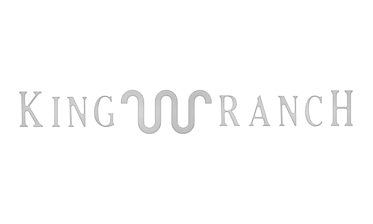 King Ranch Tailgate Letter Inserts Fits 2015-2017 Ford F-150 by Tufskinz.com