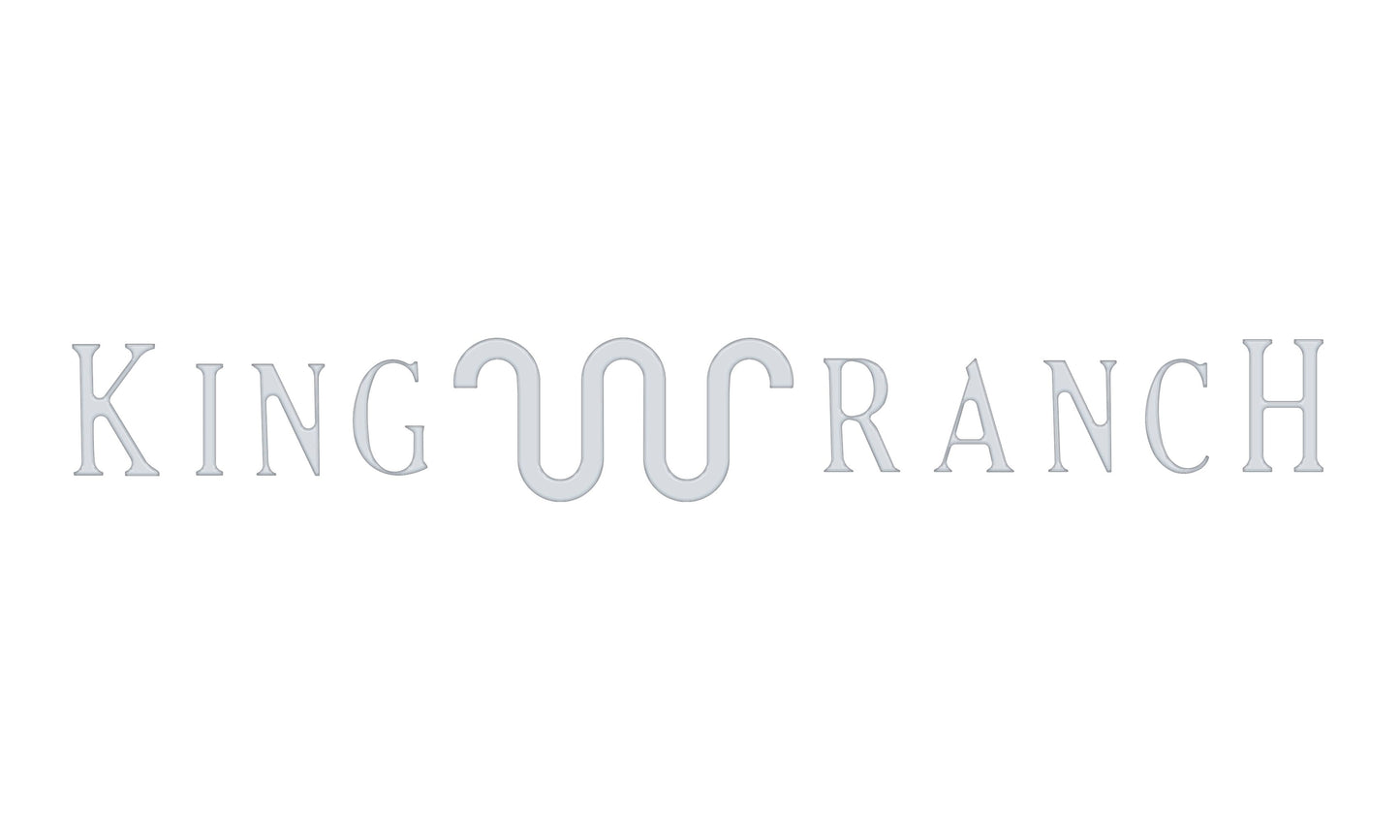 King Ranch Tailgate Letter Inserts Fits 2015-2017 Ford F-150 by Tufskinz.com