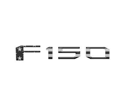 Tailgate Applique Emblem Accent Trim Fits 2017-2020 Ford F-150 Raptor/King Ranch/Platinum/Limited by Tufskinz.com