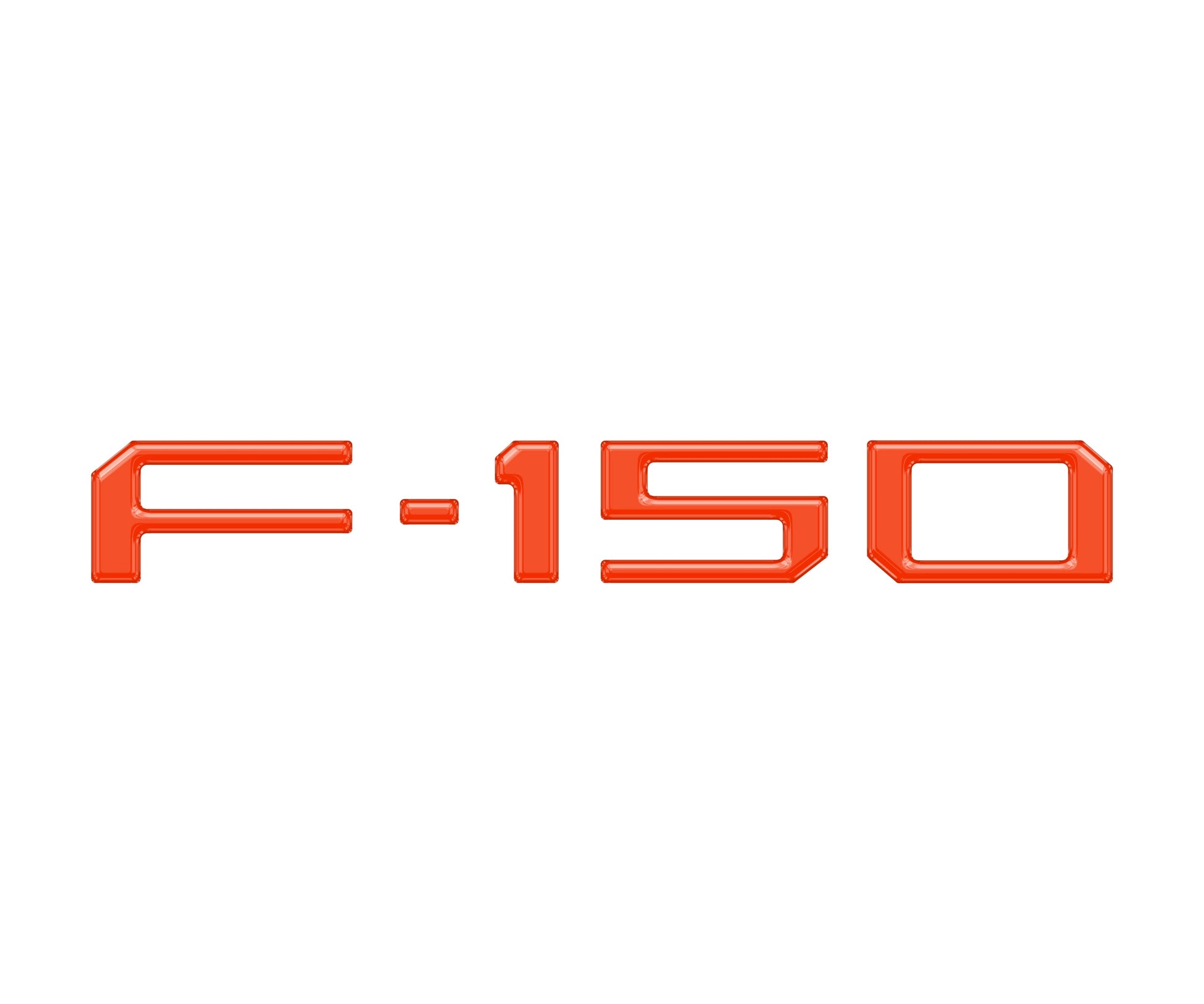 Tailgate Applique F-150 Emblem Overlays Fits 2021-2026 Ford F-150 Raptor/King Ranch/Platinum/Limited by Tufskinz.com