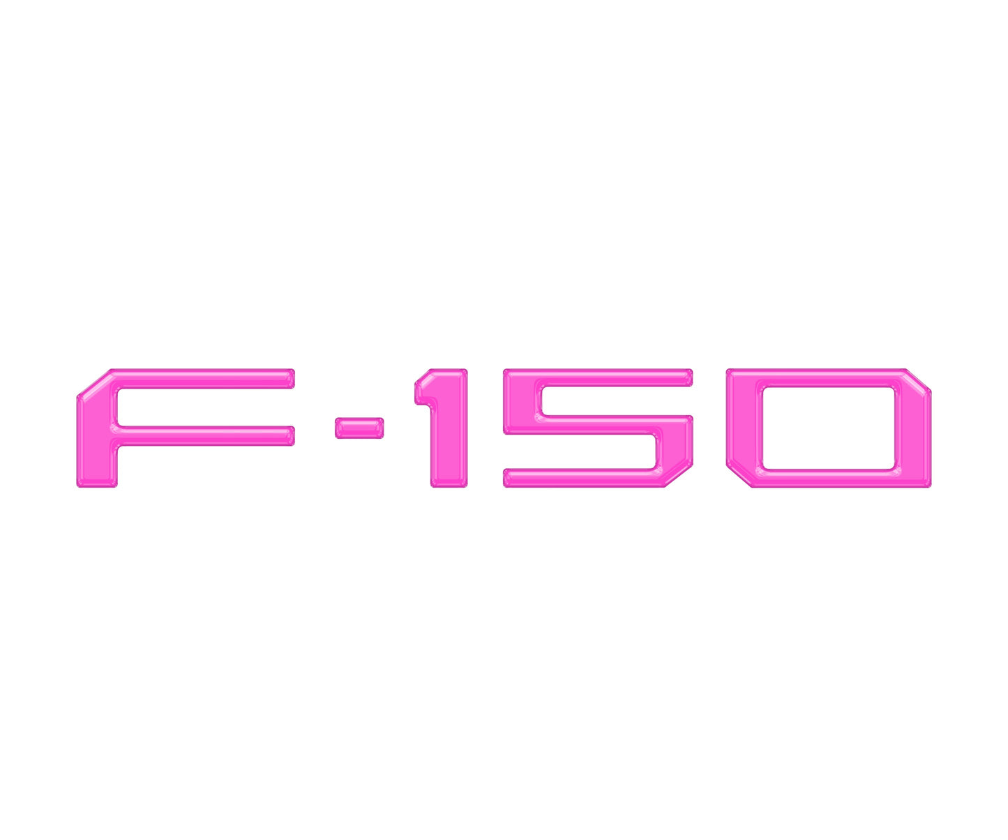 Tailgate Applique F-150 Emblem Overlays Fits 2021-2026 Ford F-150 Raptor/King Ranch/Platinum/Limited by Tufskinz.com