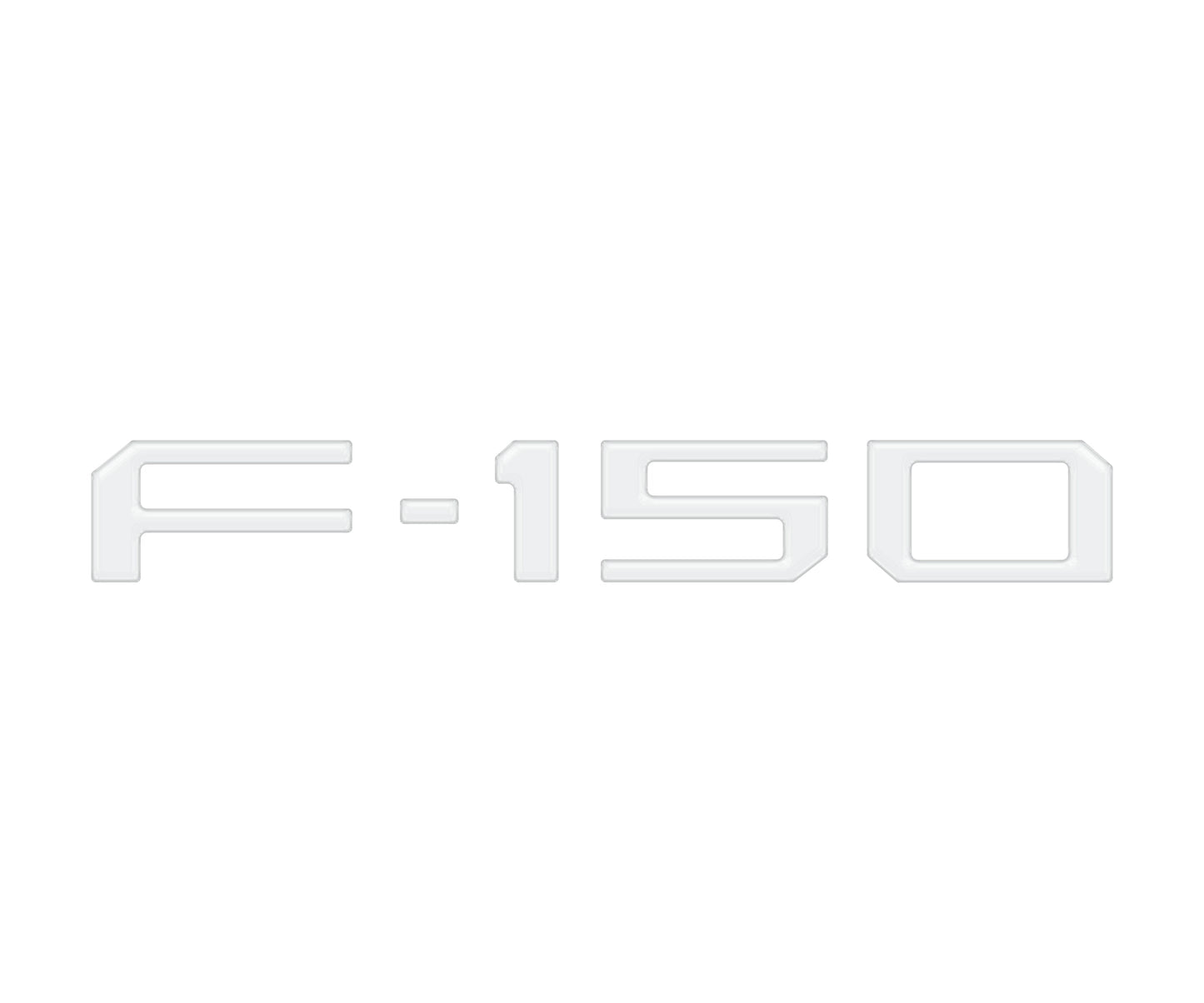 Tailgate Applique F-150 Emblem Overlays Fits 2021-2026 Ford F-150 Raptor/King Ranch/Platinum/Limited by Tufskinz.com
