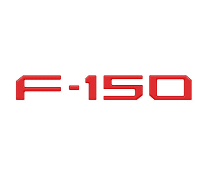 Tailgate Applique F-150 Emblem Overlays Fits 2021-2026 Ford F-150 Raptor/King Ranch/Platinum/Limited by Tufskinz.com