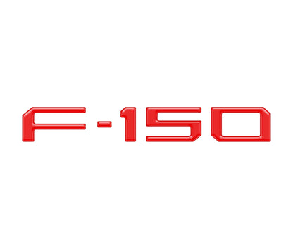Tailgate Applique F-150 Emblem Overlays Fits 2021-2026 Ford F-150 Raptor/King Ranch/Platinum/Limited by Tufskinz.com
