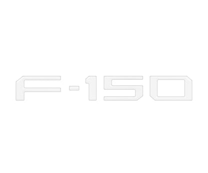 Tailgate Applique F-150 Emblem Overlays Fits 2021-2026 Ford F-150 Raptor/King Ranch/Platinum/Limited by Tufskinz.com