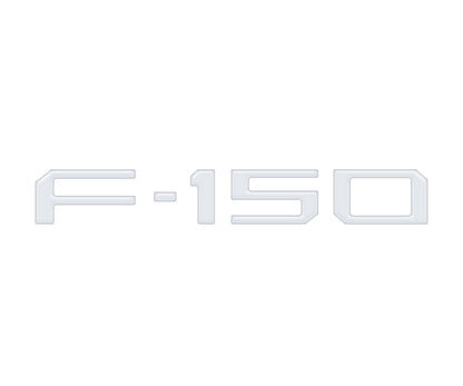 Tailgate Applique F-150 Emblem Overlays Fits 2021-2026 Ford F-150 Raptor/King Ranch/Platinum/Limited by Tufskinz.com