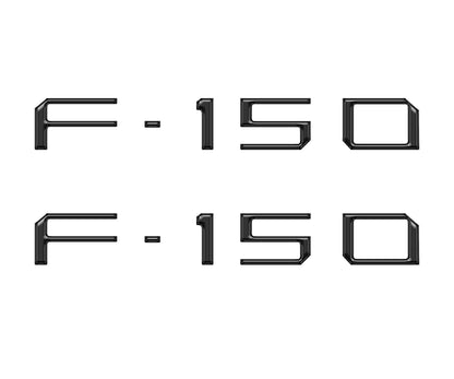 Charge Port Lid Letter Inserts Fits 2022-2026 Ford F-150 Lightning by Tufskinz.com