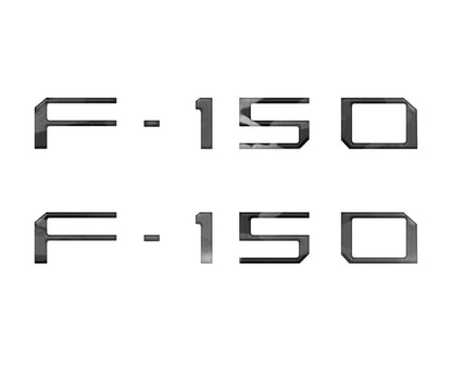 Charge Port Lid Letter Inserts Fits 2022-2026 Ford F-150 Lightning by Tufskinz.com