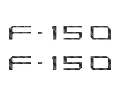 Charge Port Lid Letter Inserts Fits 2022-2026 Ford F-150 Lightning by Tufskinz.com