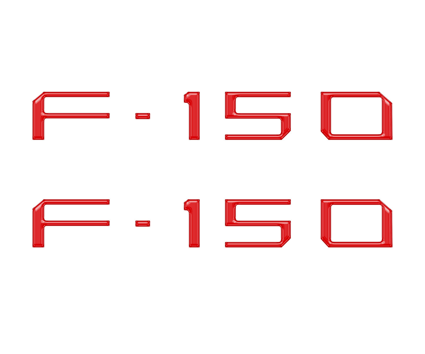 Charge Port Lid Letter Inserts Fits 2022-2026 Ford F-150 Lightning by Tufskinz.com