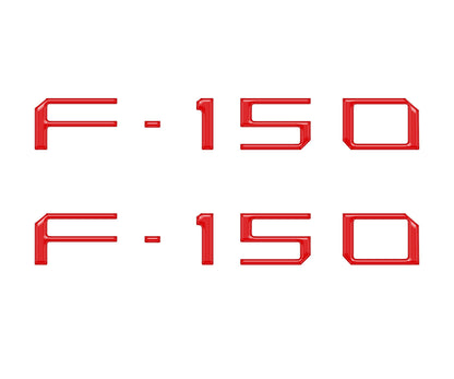 Charge Port Lid Letter Inserts Fits 2022-2026 Ford F-150 Lightning by Tufskinz.com