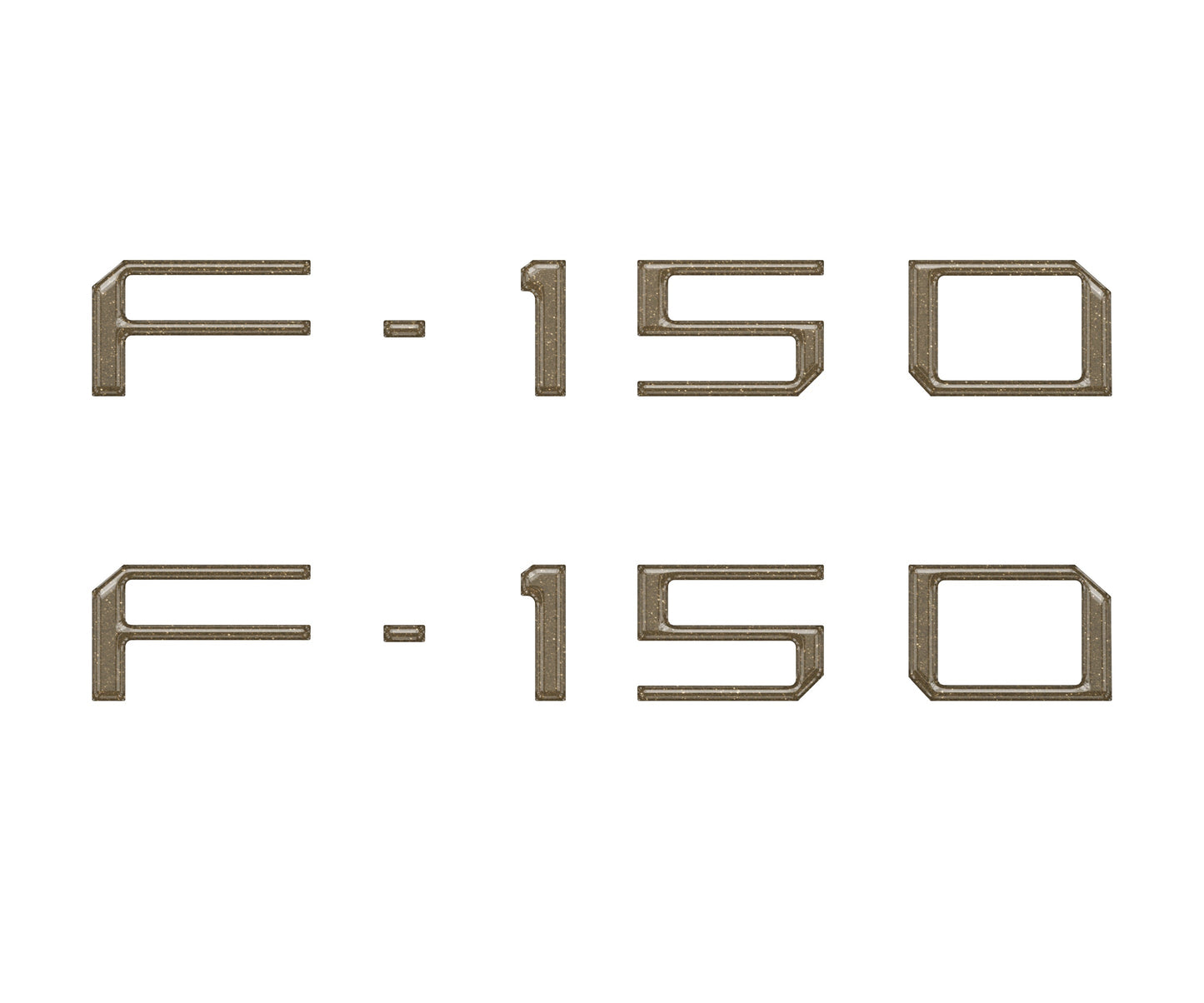Charge Port Lid Letter Inserts Fits 2022-2026 Ford F-150 Lightning by Tufskinz.com