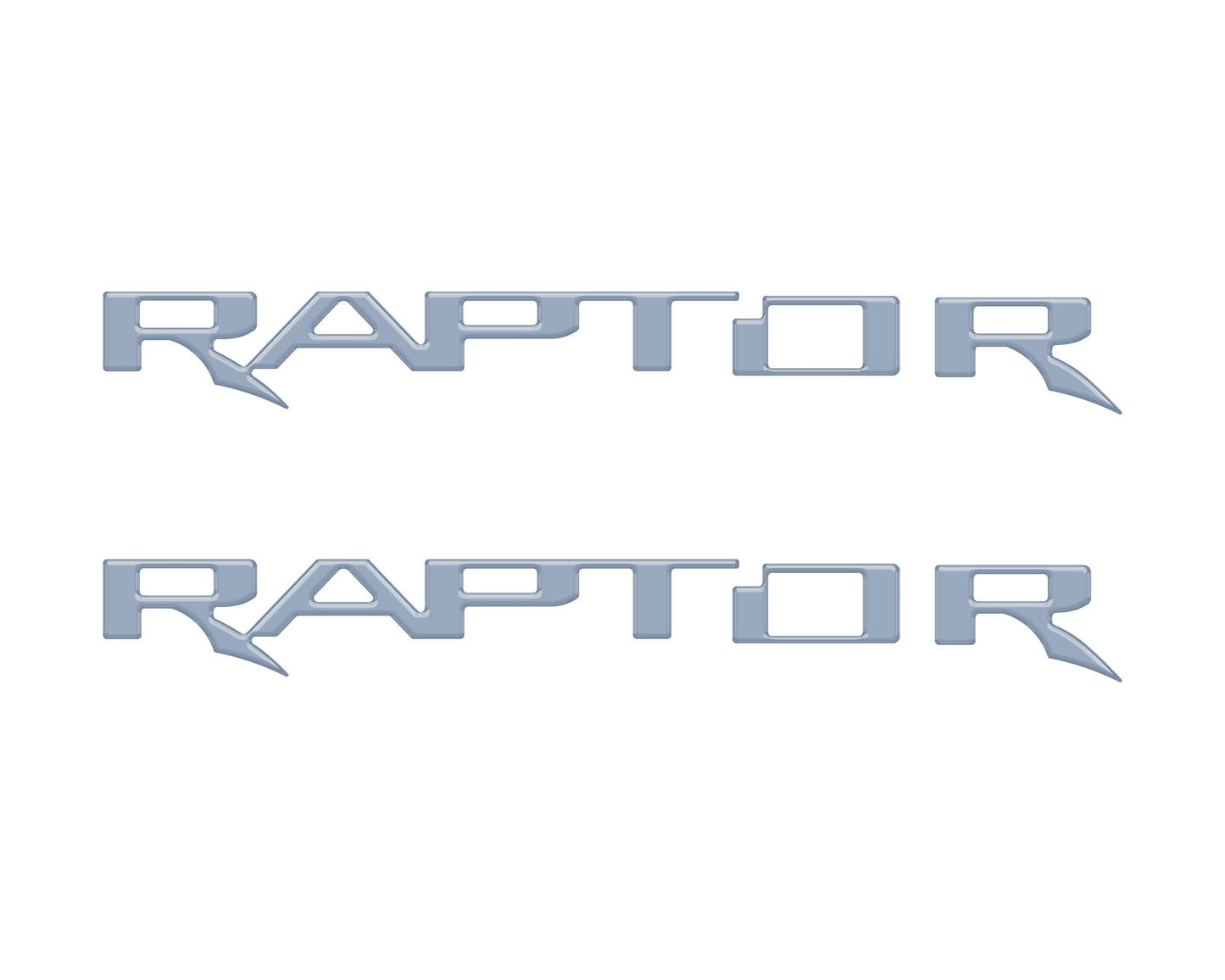 Hood Cowl Emblem Inserts Fits 2021-2026 Ford F-150/Bronco Raptor by Tufskinz.com