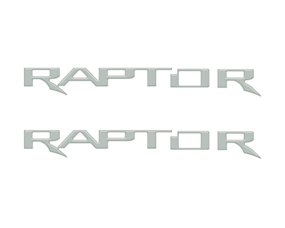 Hood Cowl Emblem Inserts Fits 2021-2026 Ford F-150/Bronco Raptor by Tufskinz.com
