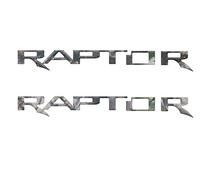 Hood Cowl Emblem Inserts Fits 2021-2026 Ford F-150/Bronco Raptor by Tufskinz.com