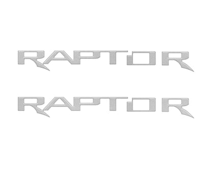 Hood Cowl Emblem Inserts Fits 2021-2026 Ford F-150/Bronco Raptor by Tufskinz.com